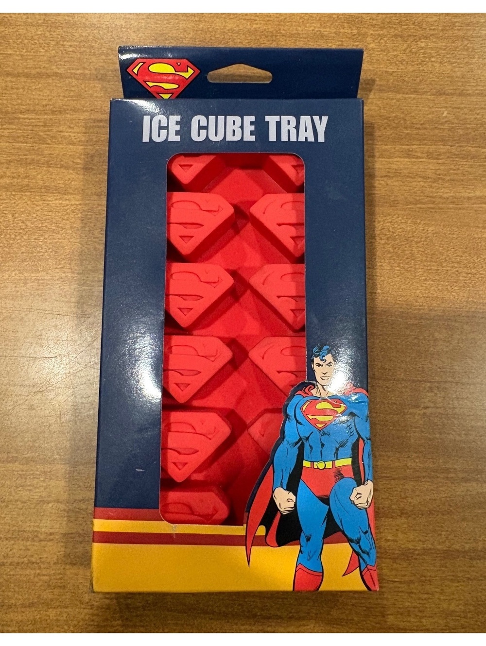 Superman Logo Ice Cube Tray